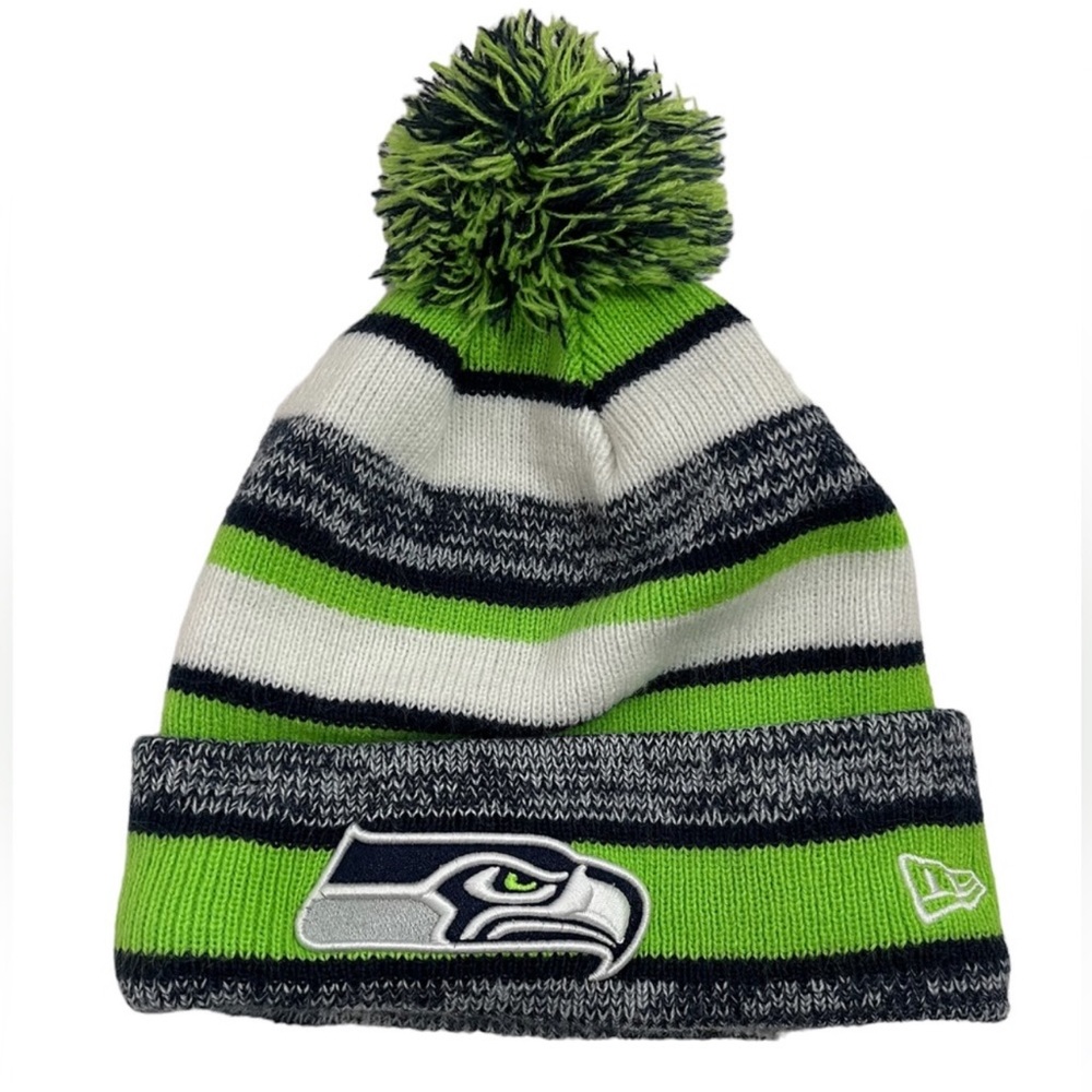 Unisex NFL New Era Seattle Seahawks One Size Fits MOST Winter Hat